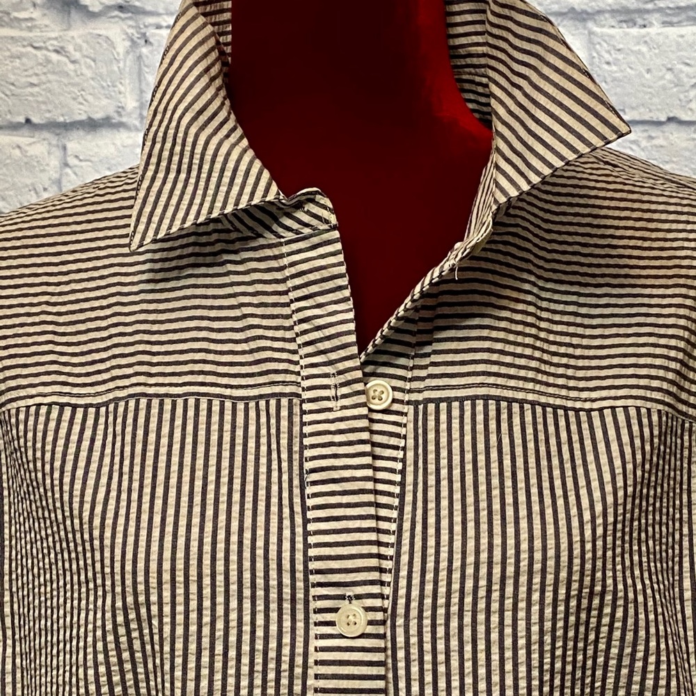 Pinstripe Button Down | Never Worn!! - image 2
